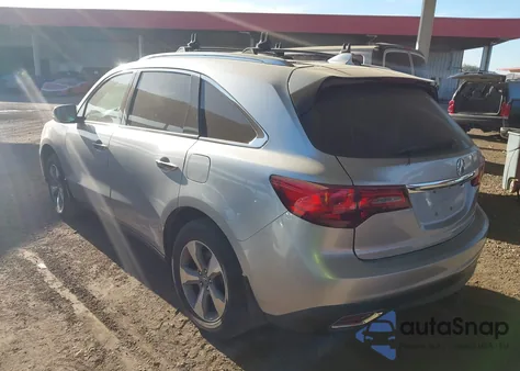 2014 Acura Mdx z USA, uszkodzony, nr VIN 5FRYD4H23EB019945